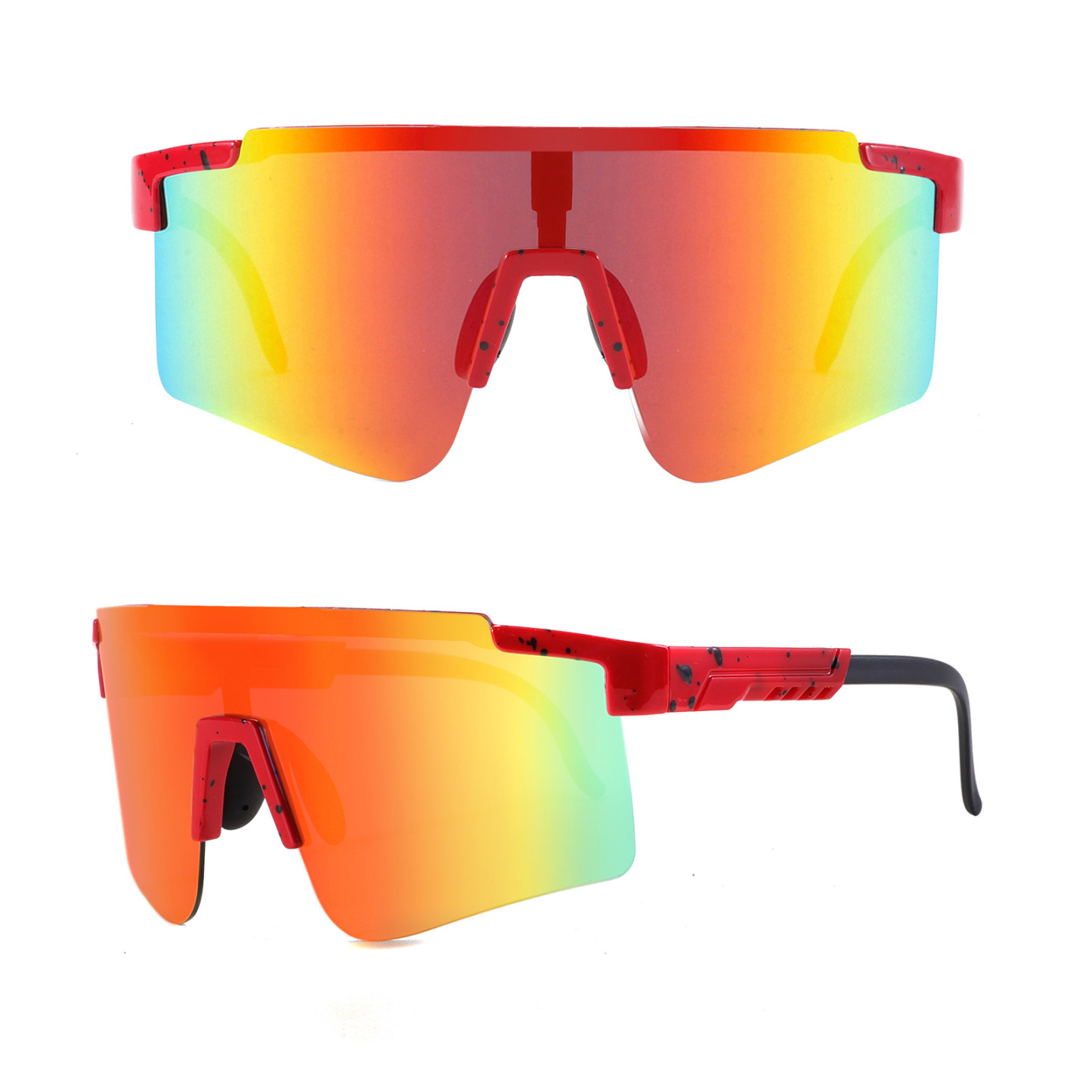 Cycling Best UV400 Sport Sunglasses - Adjustable Unisex Fit
