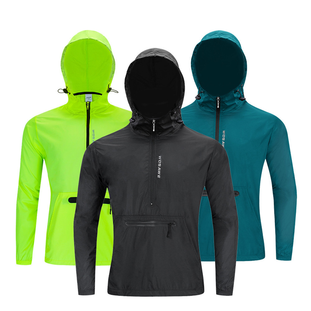 Cycling Best Packable Windbreaker - Lightweight Men's Outdoor Jacket
