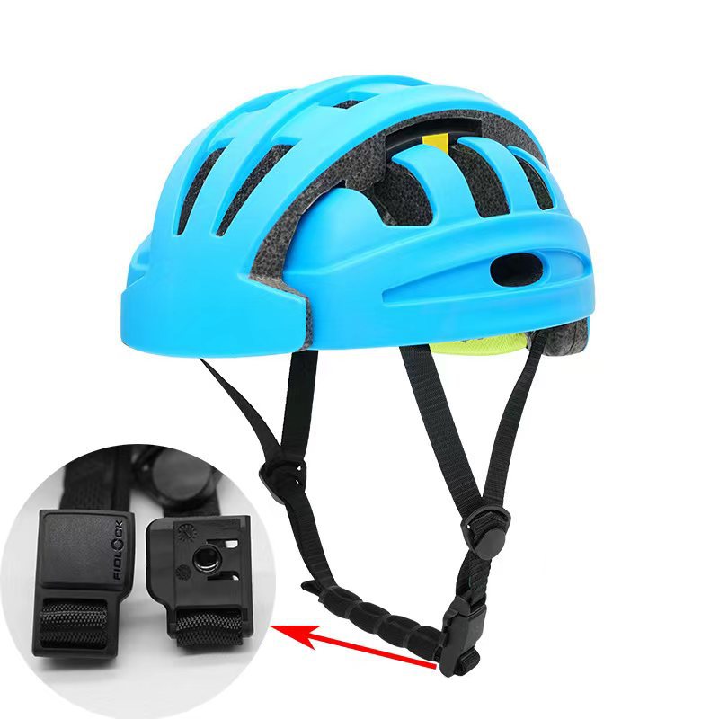 Cycling Best Foldable Bike Helmet - Adjustable, Lightweight & Safe (54-60cm)