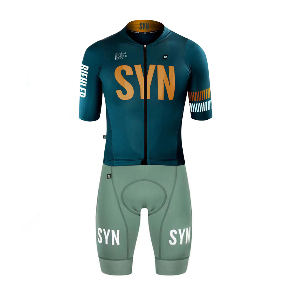 Cycling Best Road Cycling Bibs Jersey & Shorts Set Men's Pro Bike Kit