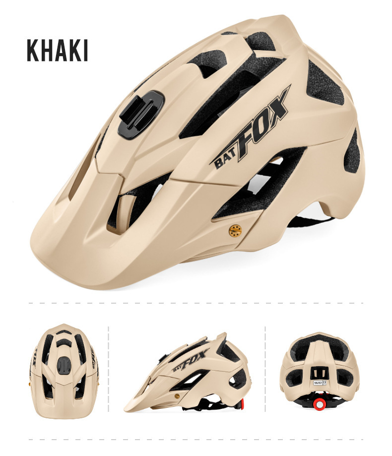 Cycling Best Bike Helmet Integrally-Molded Unisex With camera base