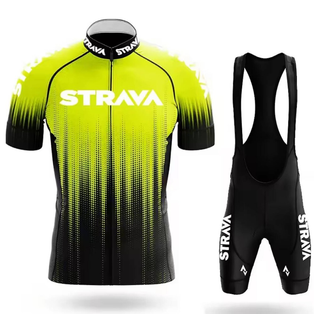 YearPeak - Vibrant Cycling Jersey Set | Men's Road Bike Jersey & Bib Shorts