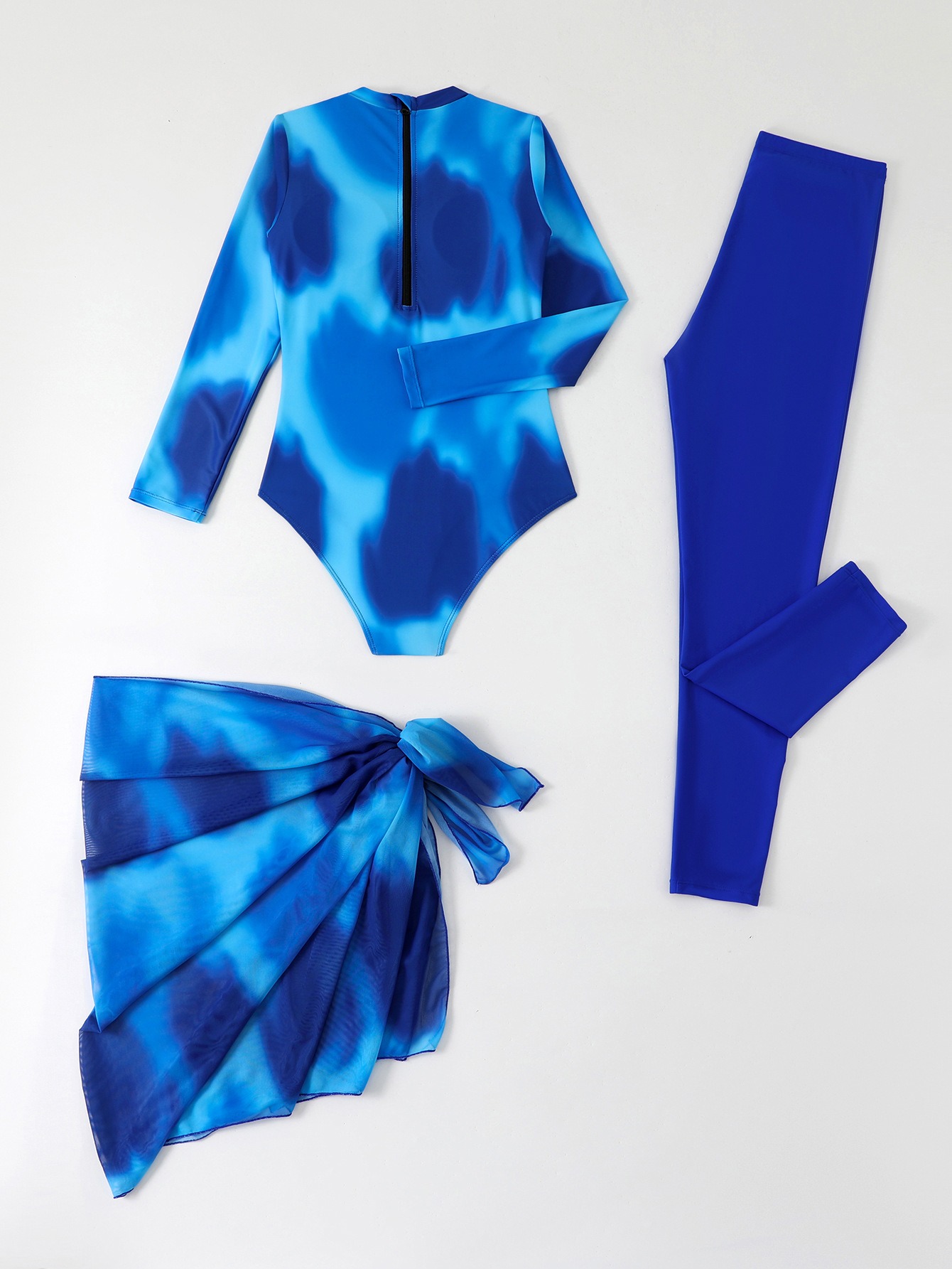YearPeak UPF 50 Burkini 3-Piece Set - Modest Swimwear