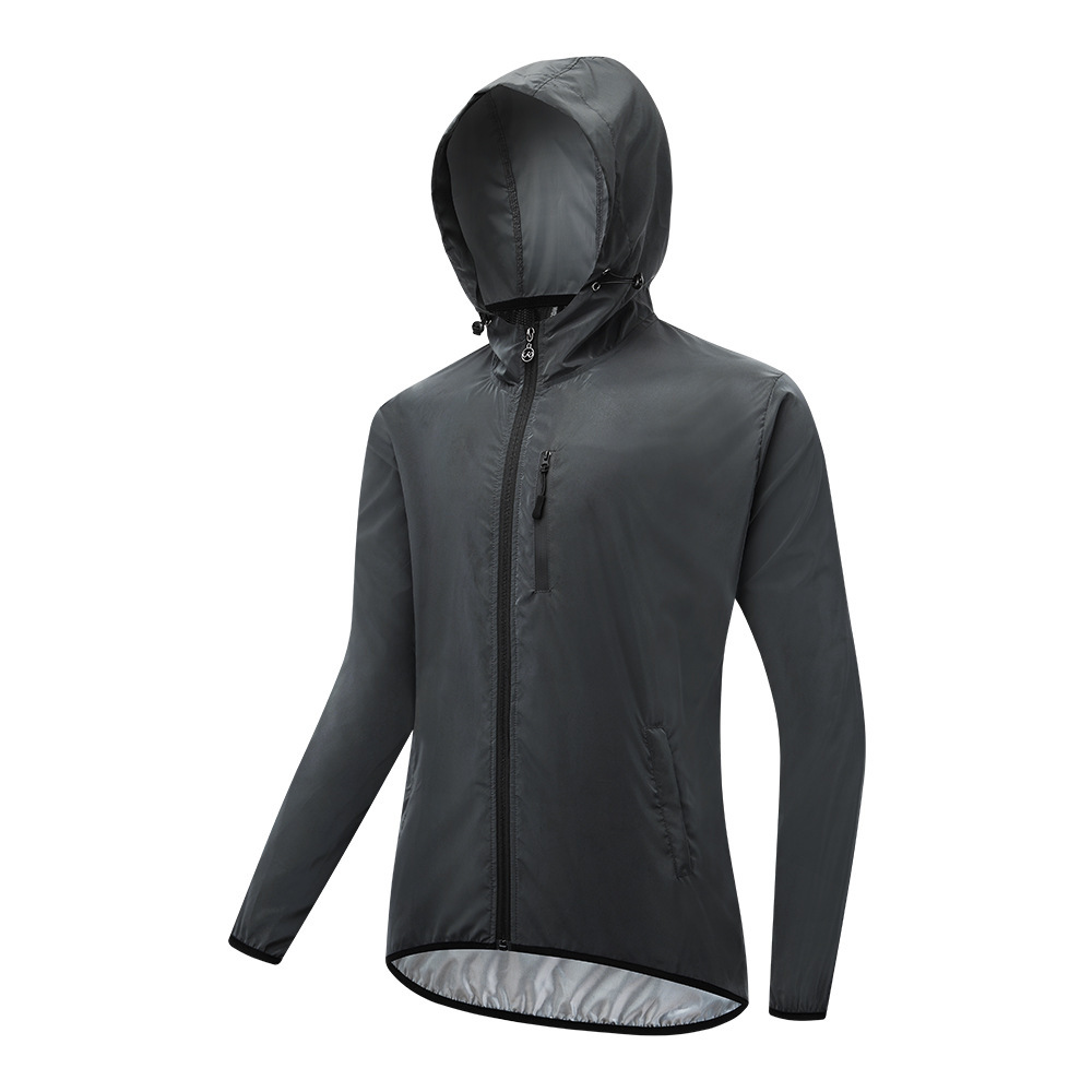 Cycling Best Reflective Windproof Jacket - Unisex Hooded Cycling Gear