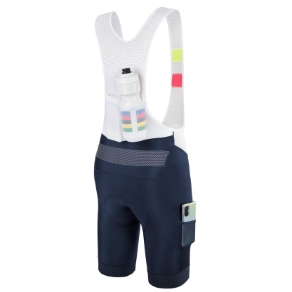Cycling Best Cargo Bib Shorts -4 Pocket UPF50+ Long Travel Bike Shorts