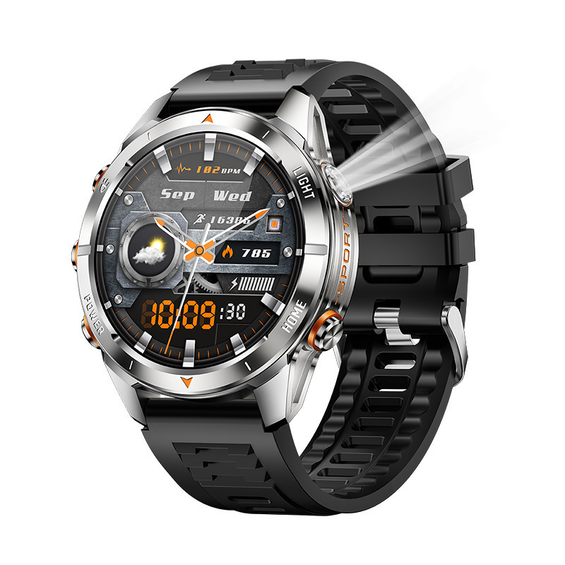 YearPeak Smartwatch: 1.46" AMOLED Fitness Tracker with Bluetooth Calls