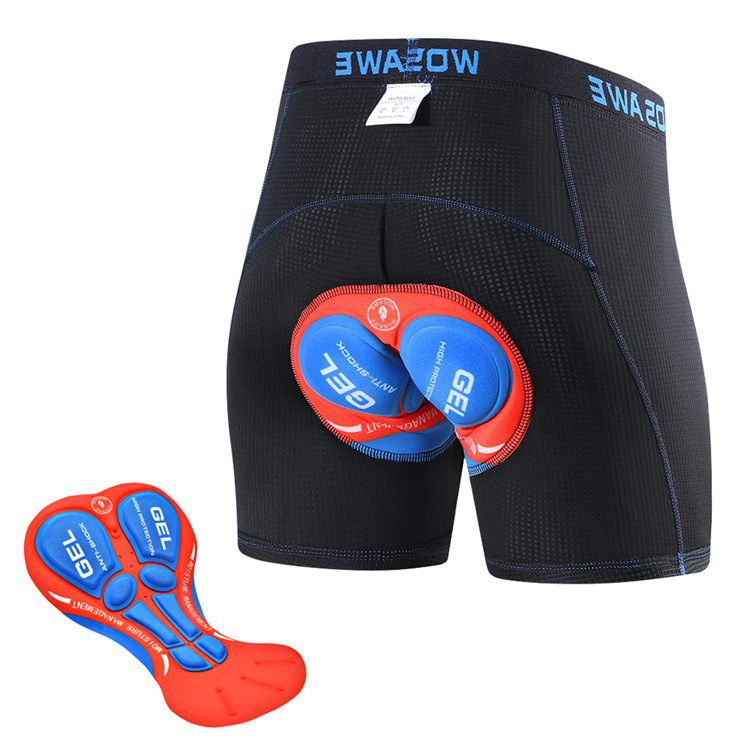 Cycling Best Men's 5D Padded MTB Shorts - Bike Undershorts (2-Pack)