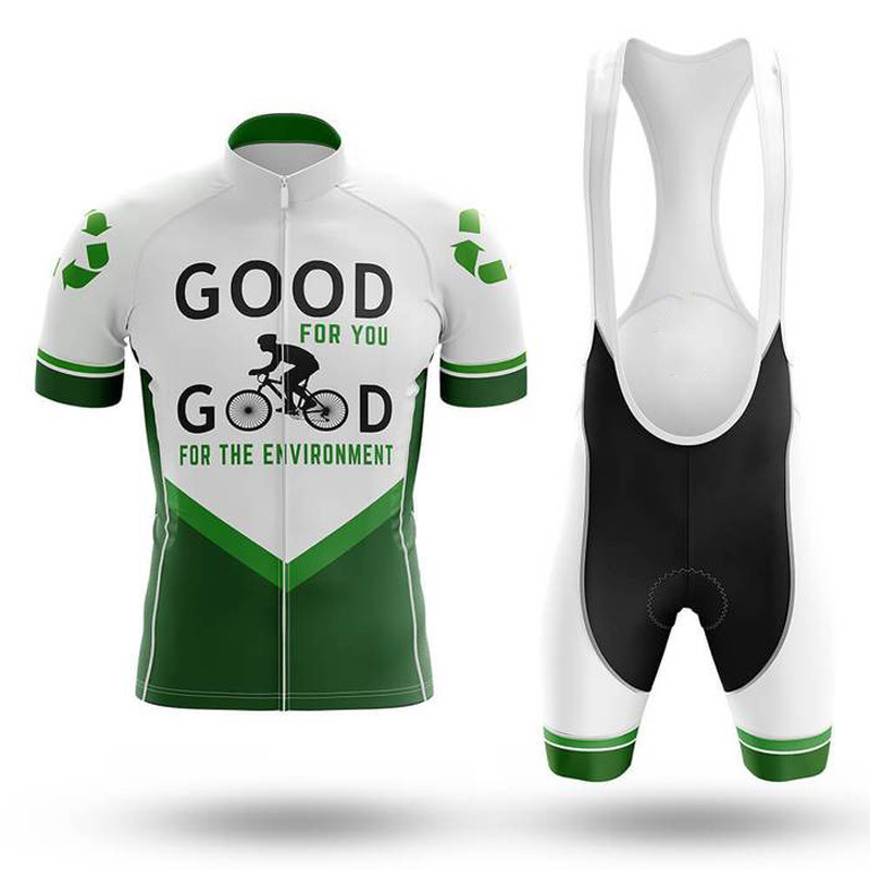 Cycling Best Men's Cycling Jersey & Shorts Set - Breathable 3D Padded Bike Gear