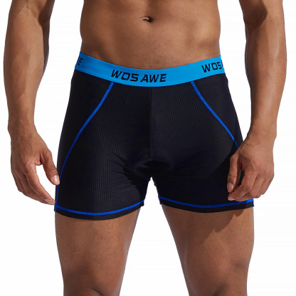 Cycling Best Men's 5D Padded MTB Shorts - Bike Undershorts (2-Pack)
