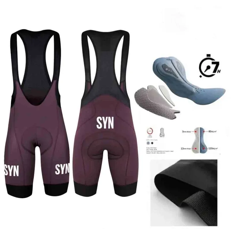 Cycling Best Men's 3D Padded Bib Shorts - Comfort for Road & MTB Rides
