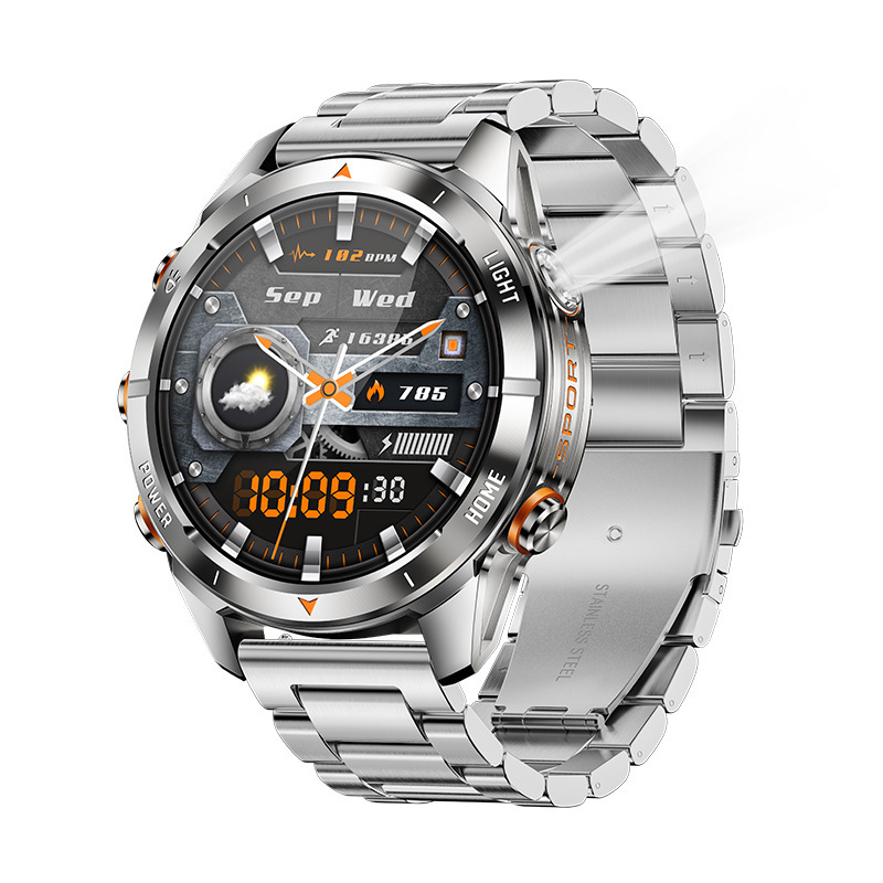 YearPeak Smartwatch: 1.46" AMOLED Fitness Tracker with Bluetooth Calls