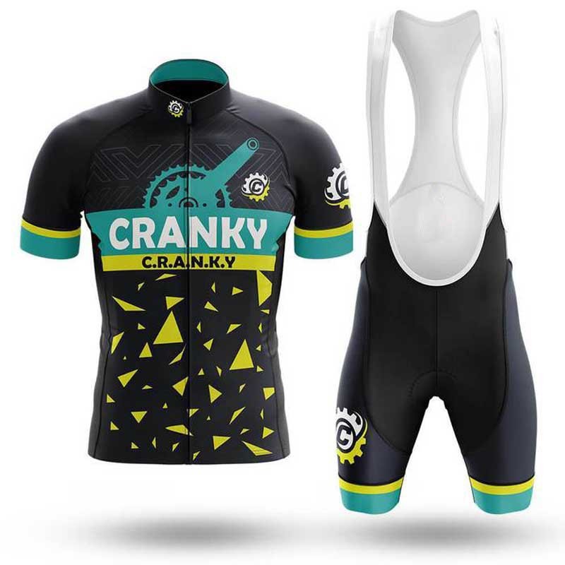 Cycling Best Men's Cycling Jersey & Shorts Set - Breathable 3D Padded Bike Gear