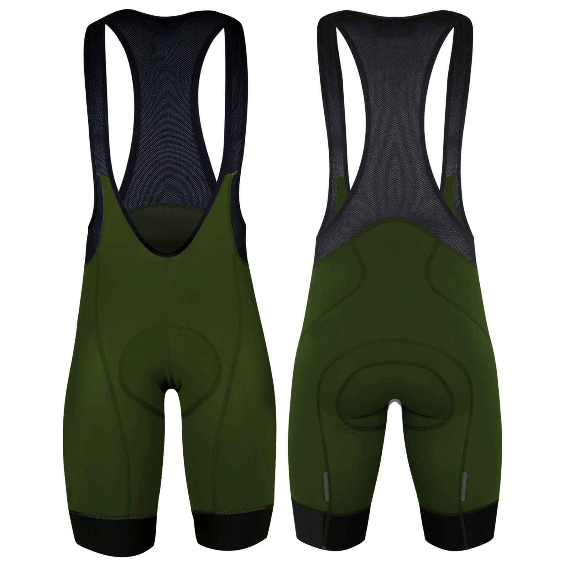Cycling Best Men's Quick-Dry Bib Shorts - Gel Padding & Breathable Fit