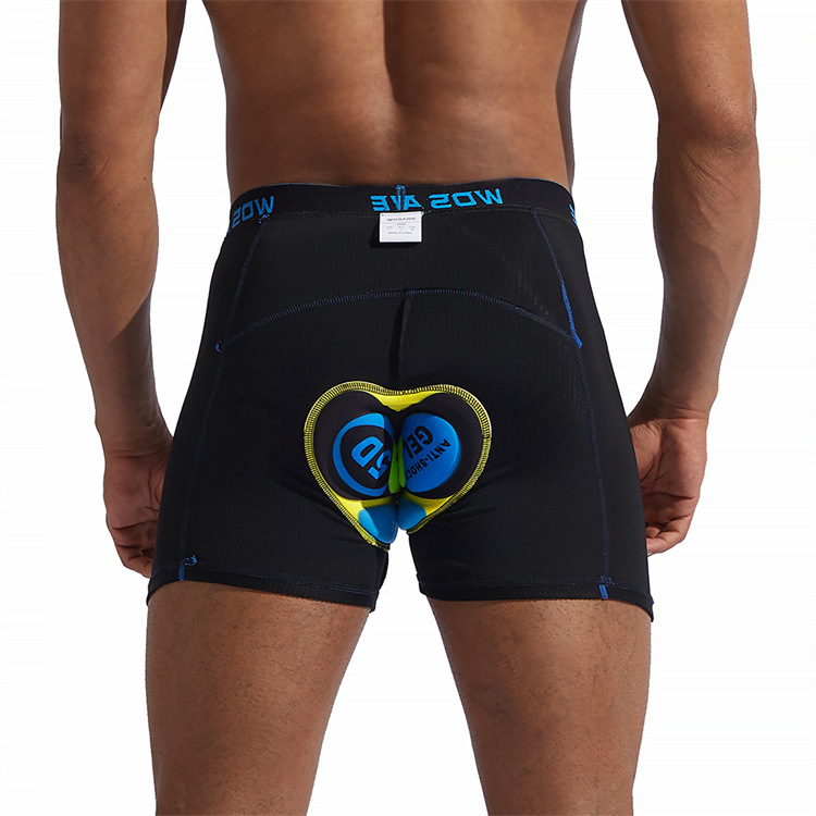 Cycling Best Men's 5D Padded MTB Shorts - Bike Undershorts (2-Pack)