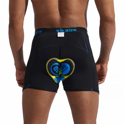 Cycling Best Men's 5D Padded MTB Shorts - Bike Undershorts (2-Pack)