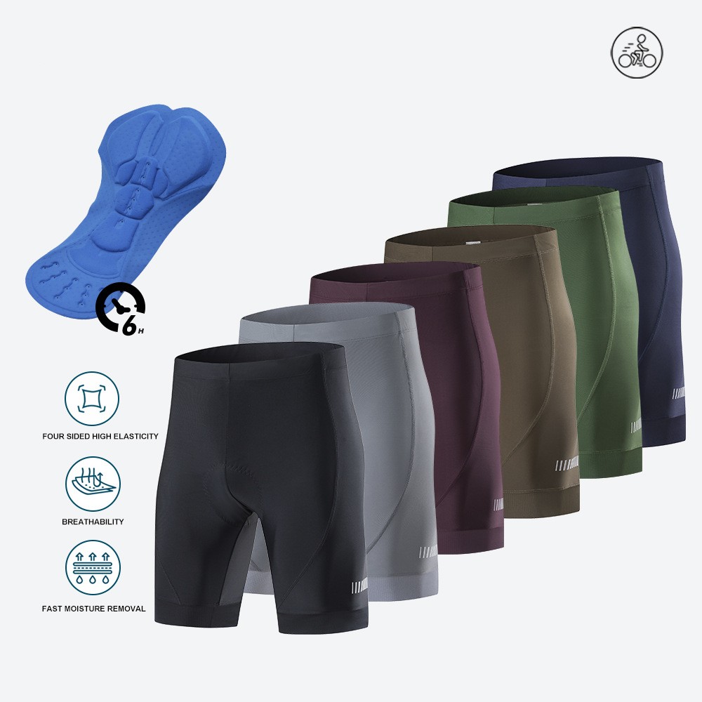 Cycling Best Men's Padded Bike Shorts - Moisture-Wicking 4D Padding