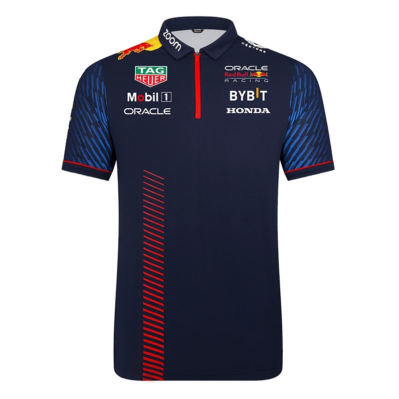 Cycling Best Men's Moto Performance Polo Shirt - Red Bull Racing F1