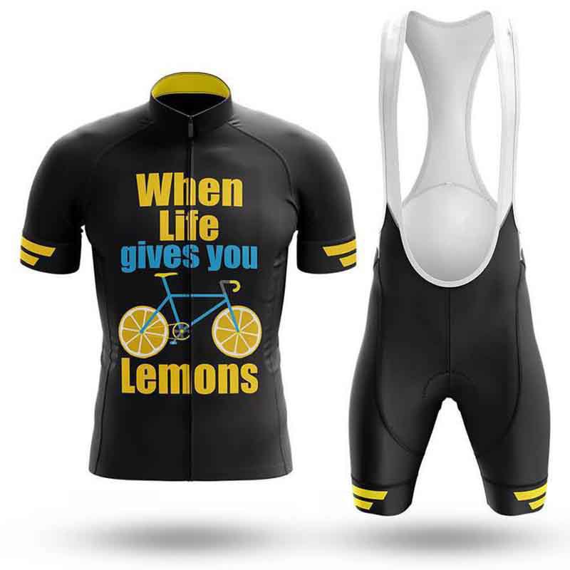 Cycling Best Men's Cycling Jersey & Shorts Set - Breathable 3D Padded