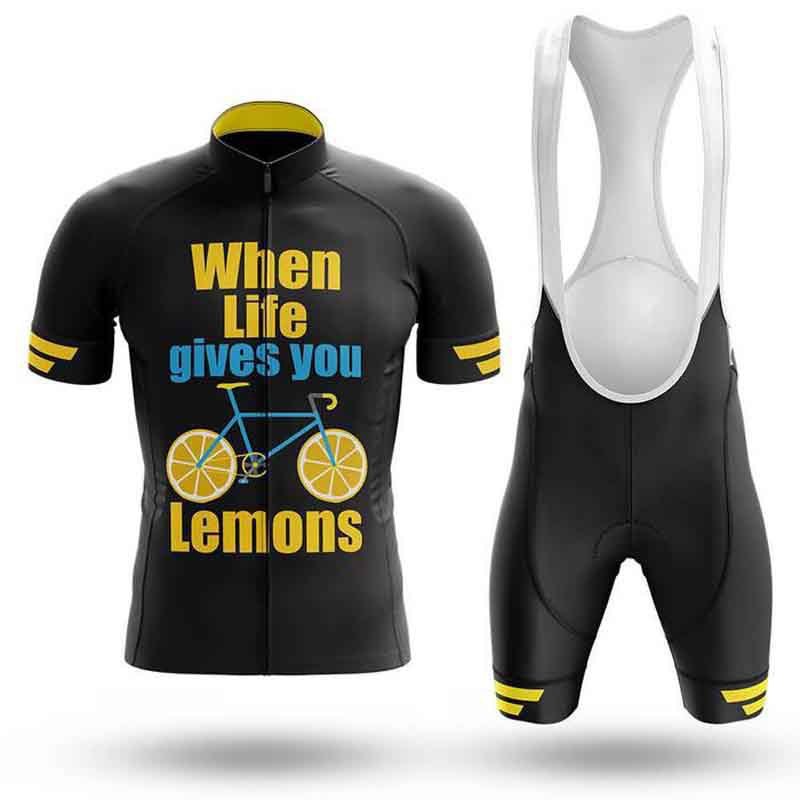 Cycling Best Men's Cycling Jersey & Shorts Set - Breathable 3D Padded Bike Gear
