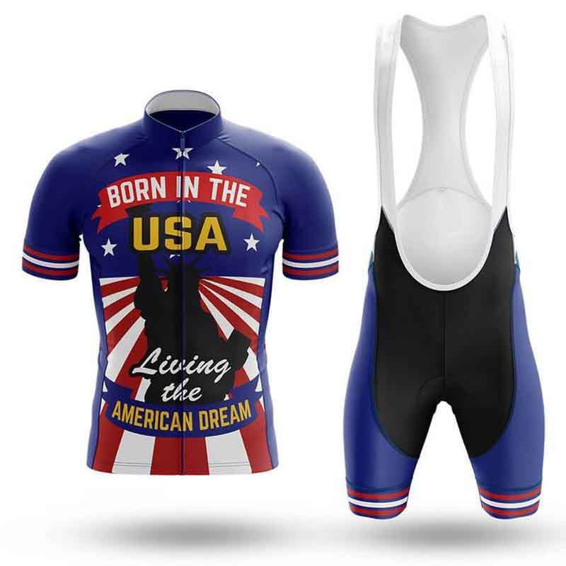 Cycling Best Men's Cycling Jersey & Shorts Set - Breathable 3D Padded Bike Gear