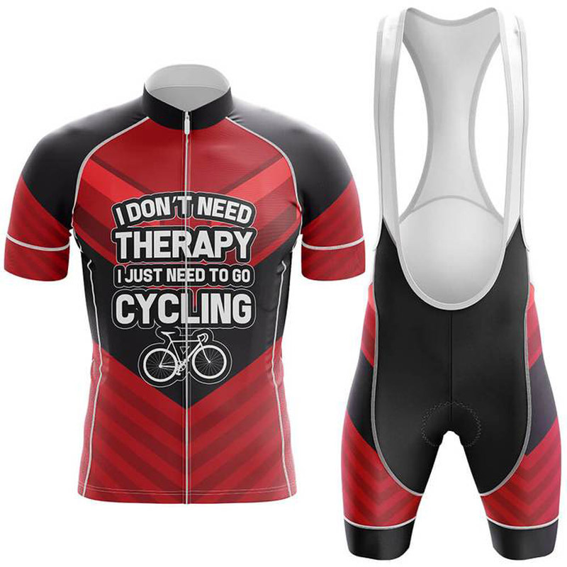 Cycling Best Men's Cycling Jersey & Shorts Set - Breathable 3D Padded Bike Gear