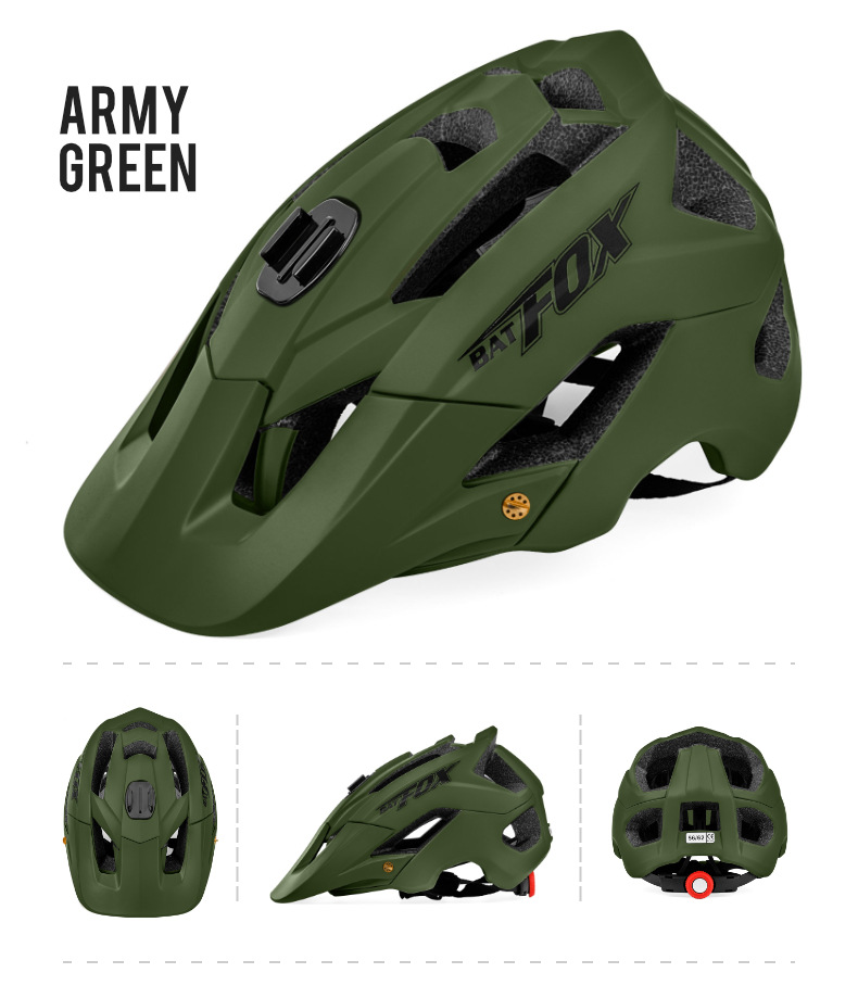 Cycling Best Bike Helmet Integrally-Molded Unisex  With camera base