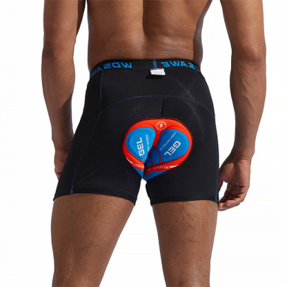 Cycling Best Men's 5D Padded MTB Shorts - Bike Undershorts (2-Pack)