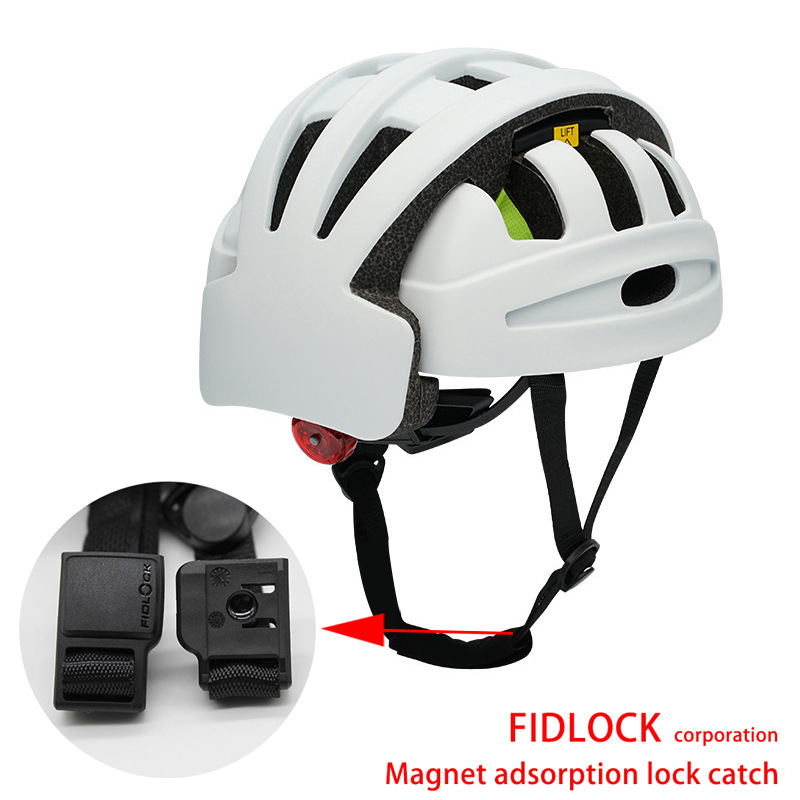 Cycling Best Foldable Bike Helmet - Adjustable, Lightweight & Safe (54-60cm)