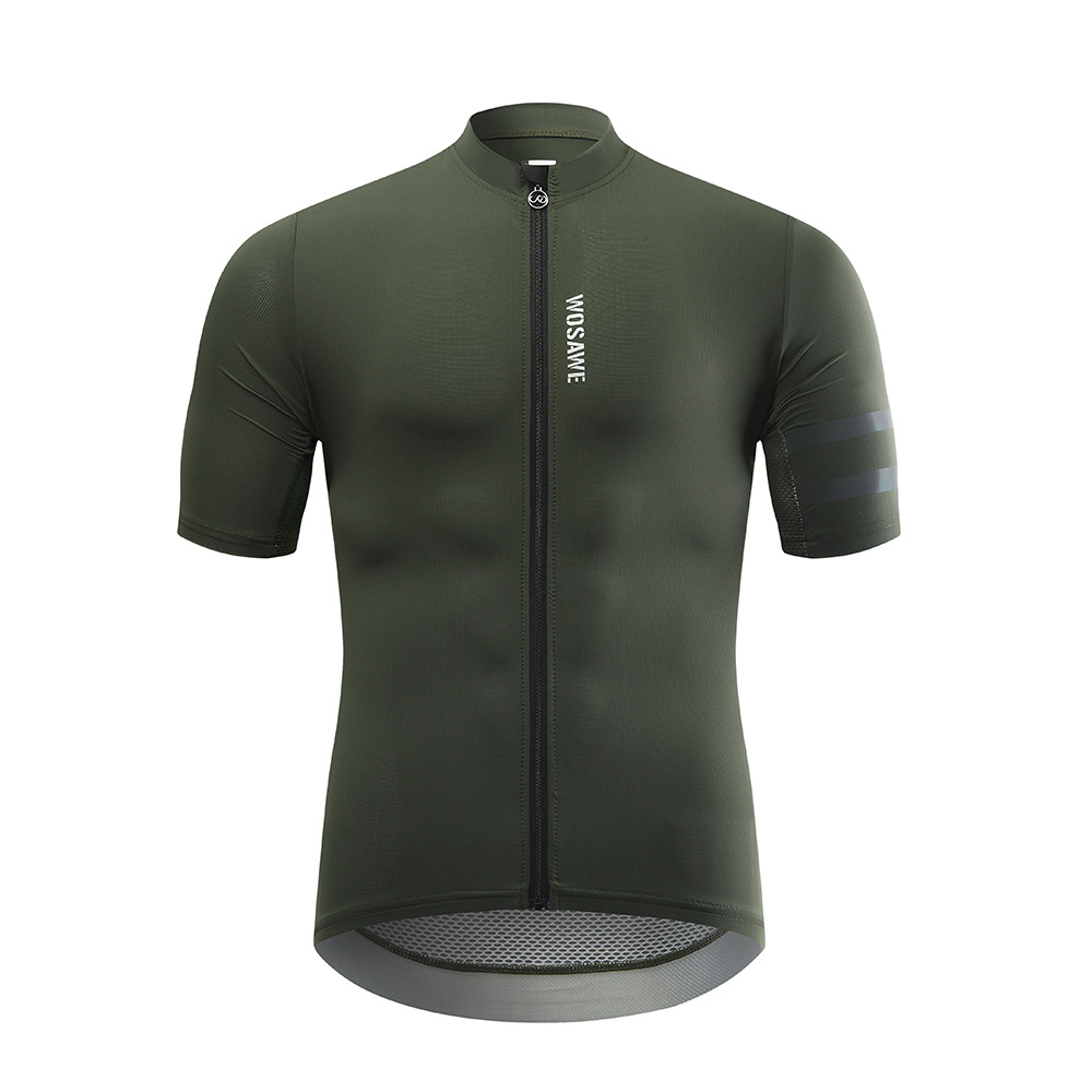 Cycling Best Men's Quick-Dry Cycling Jersey & Padded Shorts Set