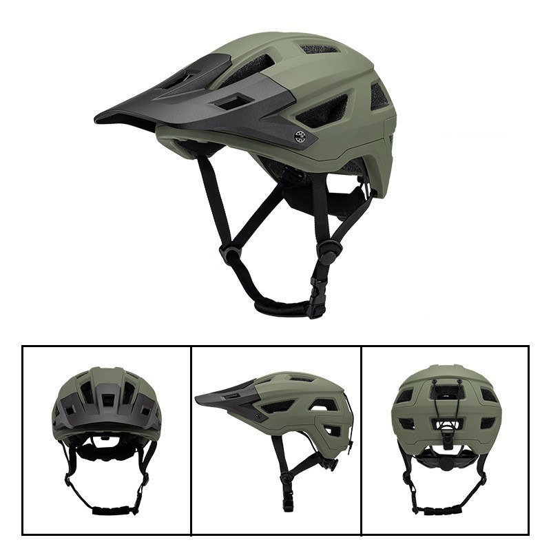 Cycling Best Dual-Mold MTB Helmet - Lightweight CE-Certified Bike Helmet with Visor