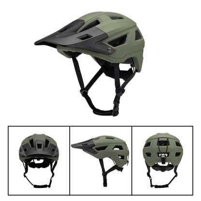 Cycling Best Dual-Mold MTB Helmet - Lightweight CE-Certified Bike Helmet with Visor 