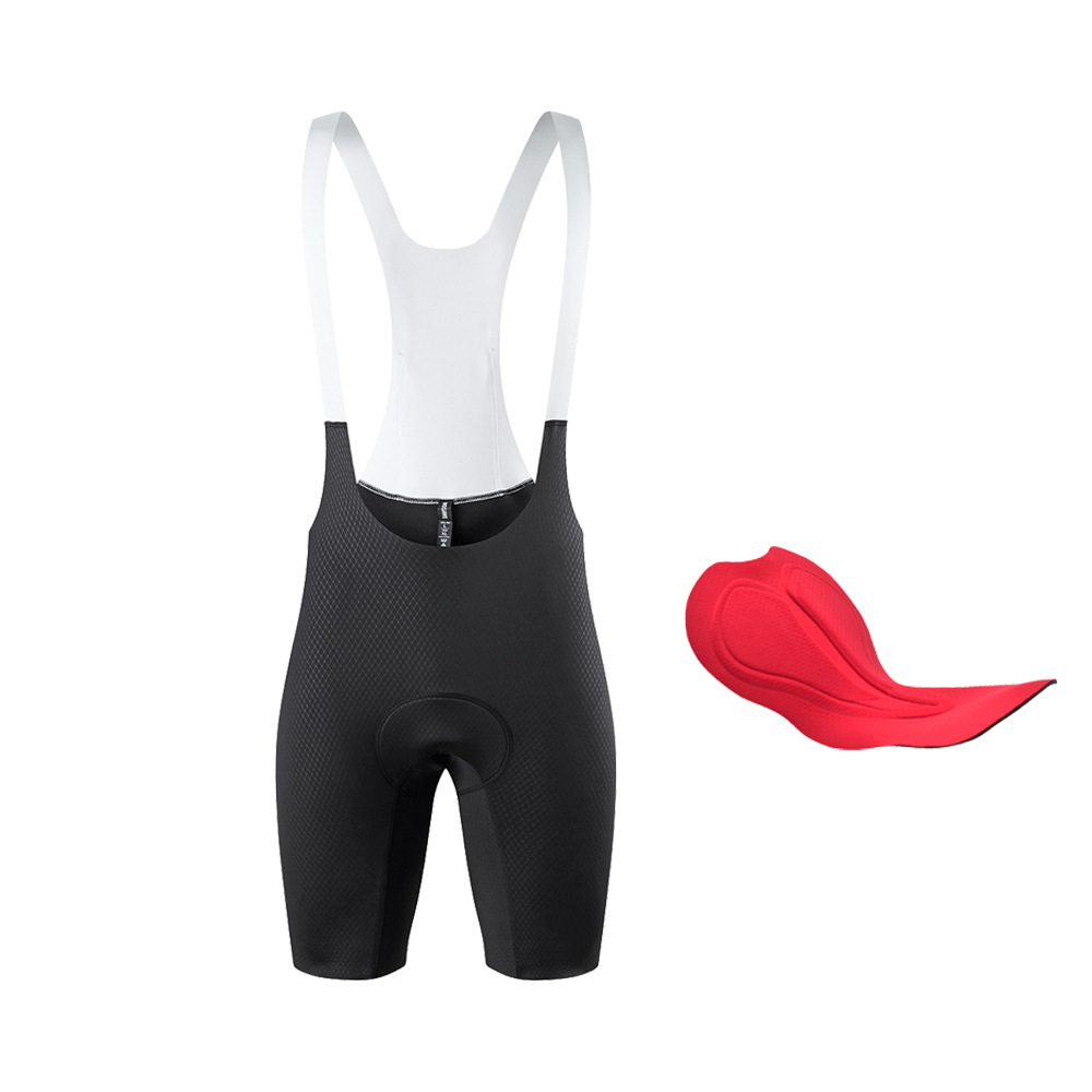 Cycling Best Men's 3D Padded Bib Shorts with Elastic Straps