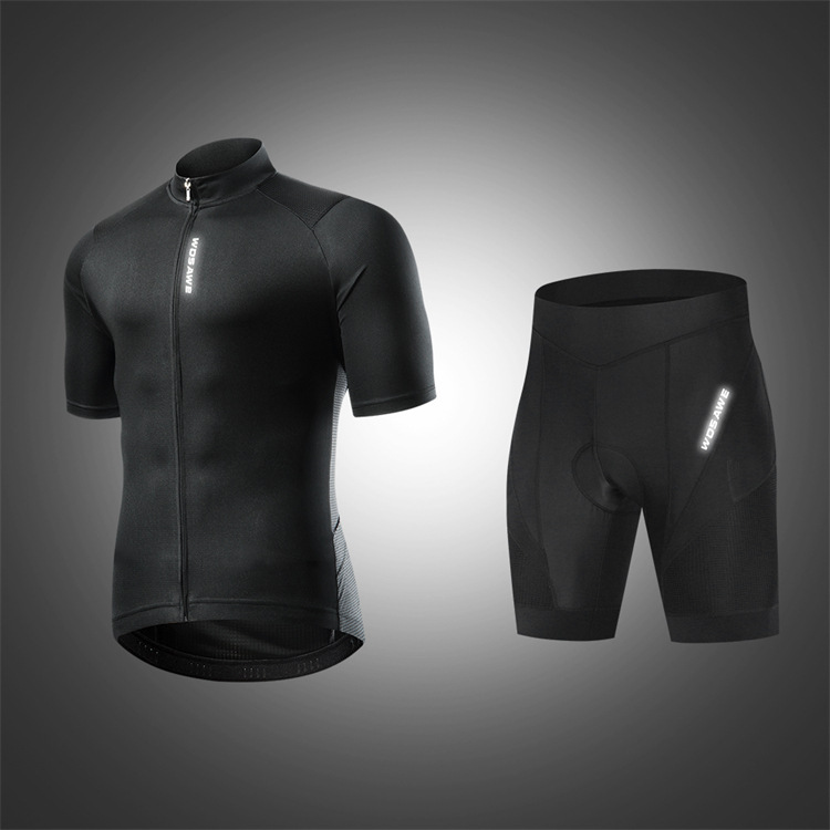 Cycling Best Men's Breathable Jersey & Padded Shorts Set - Summer Cycling Gear