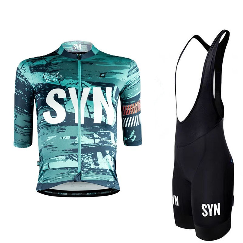 Cycling Best Men's Lightweight Cycling Jersey & Bib Shorts Set