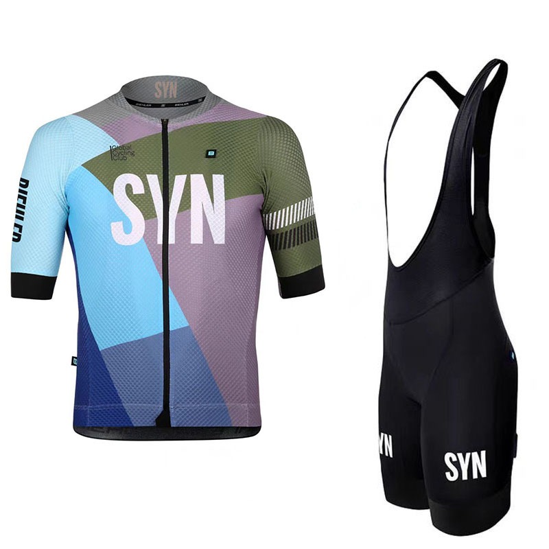 Cycling Best Men's Lightweight Cycling Jersey & Bib Shorts Set