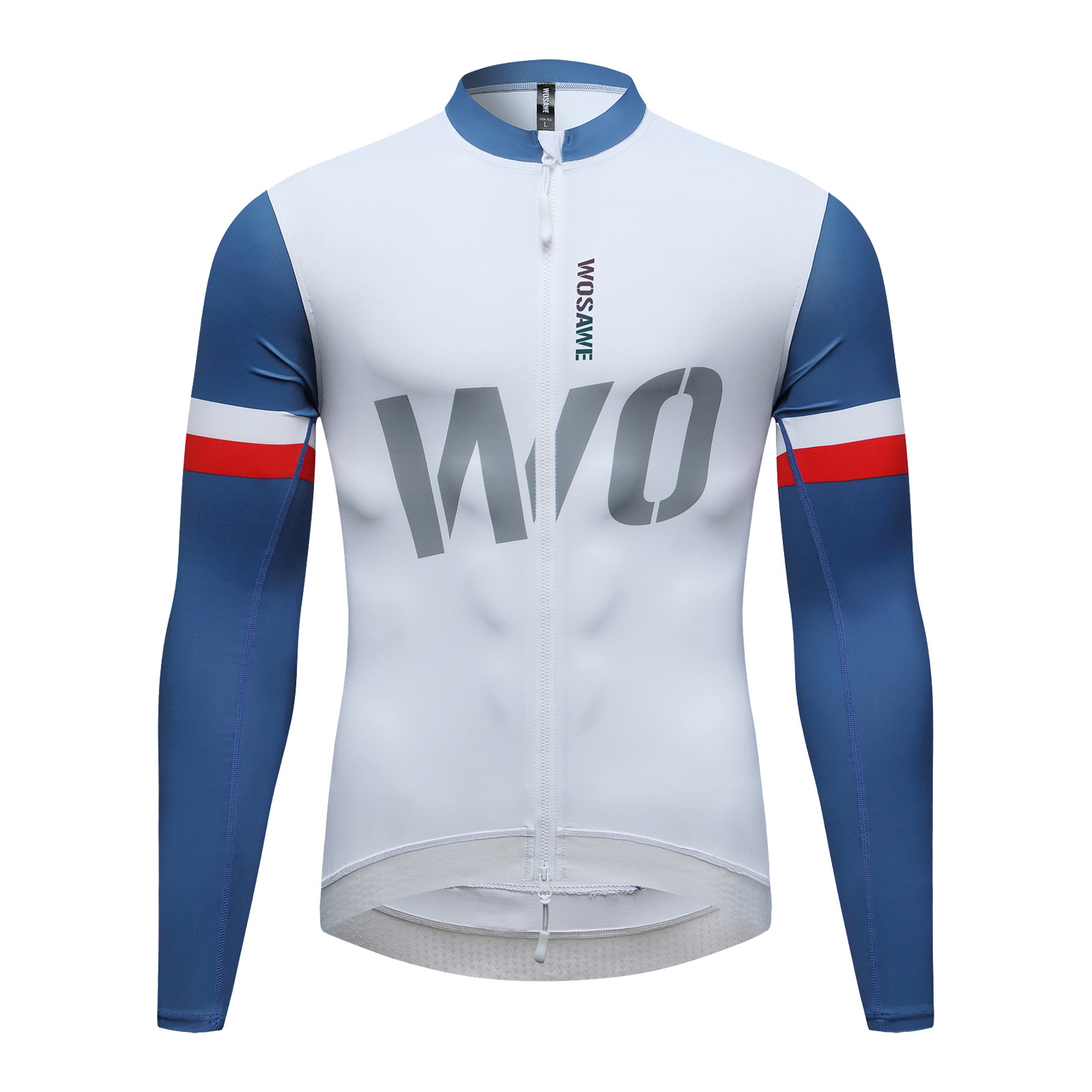 Cycling Best Men's High-Stretch Cycling Jersey Tops Non-Slip Hem