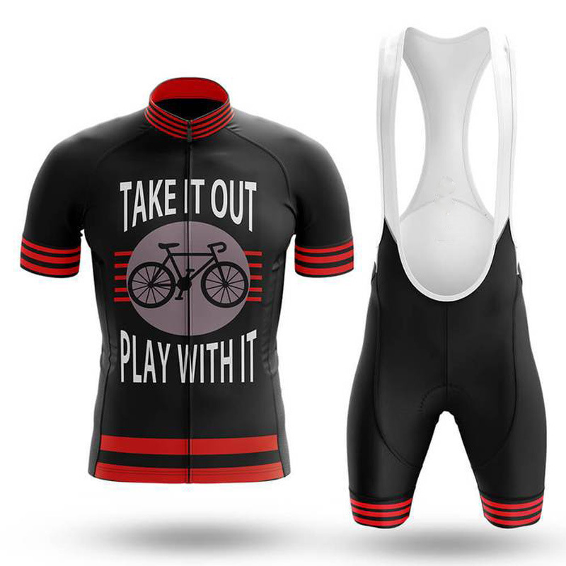 Cycling Best Men's Cycling Jersey & Shorts Set - Breathable 3D Padded Bike Gear