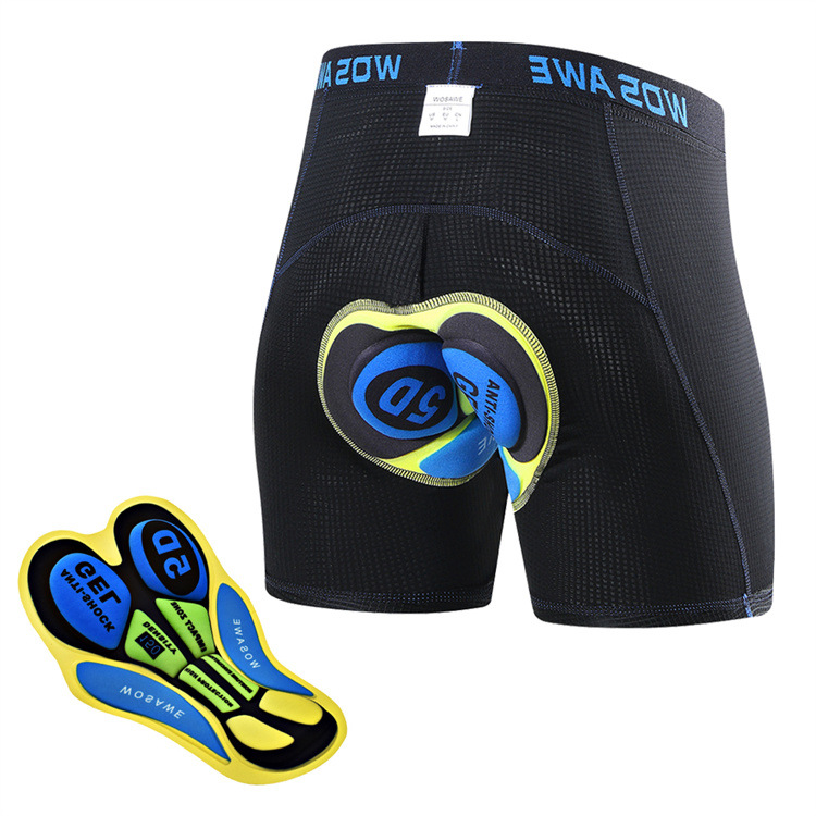 Cycling Best Men's 5D Padded MTB Shorts - Bike Undershorts (2-Pack)