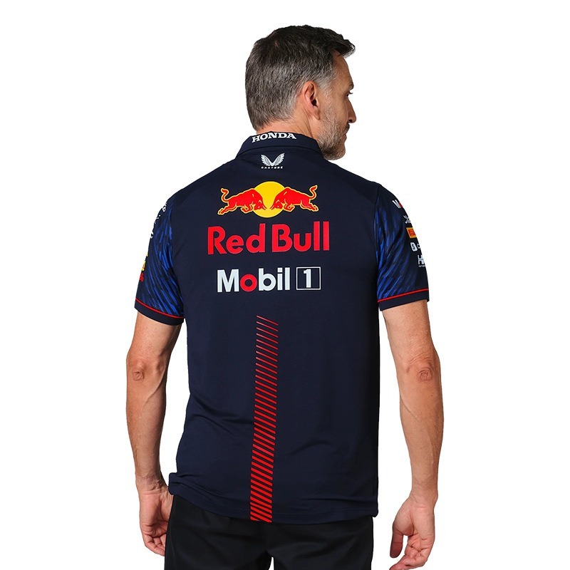 Cycling Best Men's Moto Performance Polo Shirt - Red Bull Racing F1