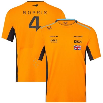 Cycling Best Men's Motorcycle Performance McLaren F1 Men's 2023 Team T-Shirt 