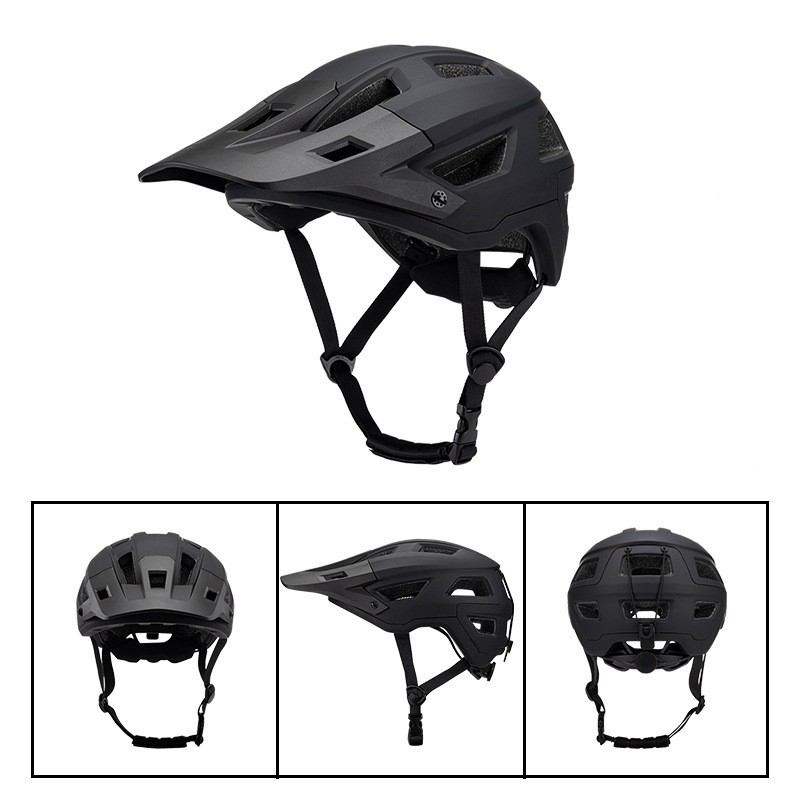 Cycling Best Dual-Mold MTB Helmet - Lightweight CE-Certified Bike Helmet with Visor