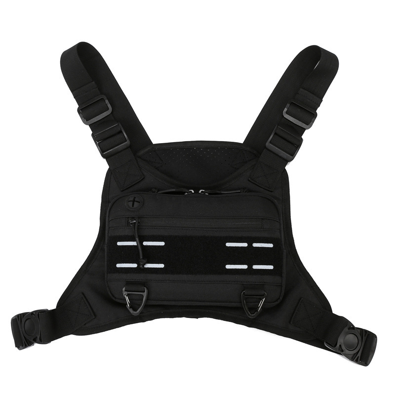 Cycling Best Anti-Theft Reflective Running Chest Bag - Lightweight EDC Pack for Cycling, Hiking