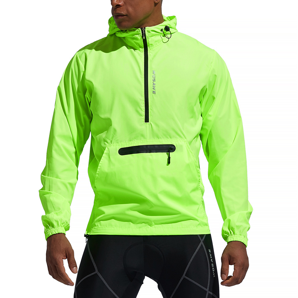 Cycling Best Packable Windbreaker - Lightweight Men's Outdoor Jacket