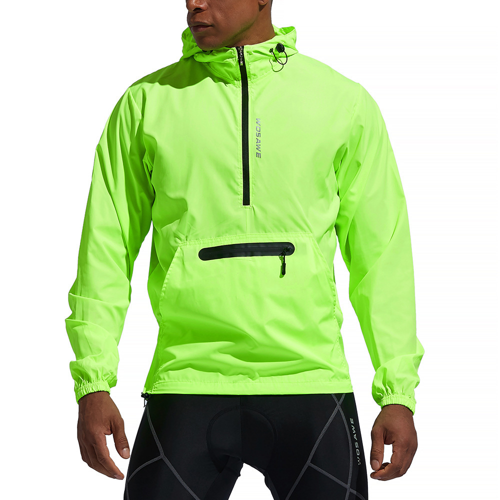 Cycling Best Packable Windbreaker - Lightweight Men's Outdoor Jacket