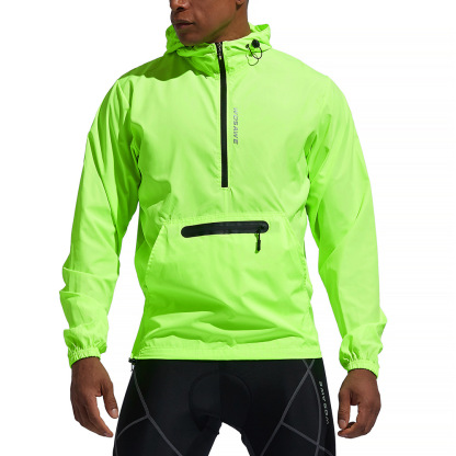 Cycling Best Packable Windbreaker - Lightweight Men's Outdoor Jacket