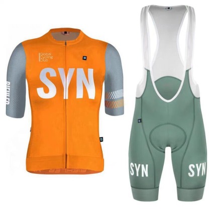 Cycling Best Men's Quick-Dry Cycling Jersey & Bib Set w/9D Gel Pad
