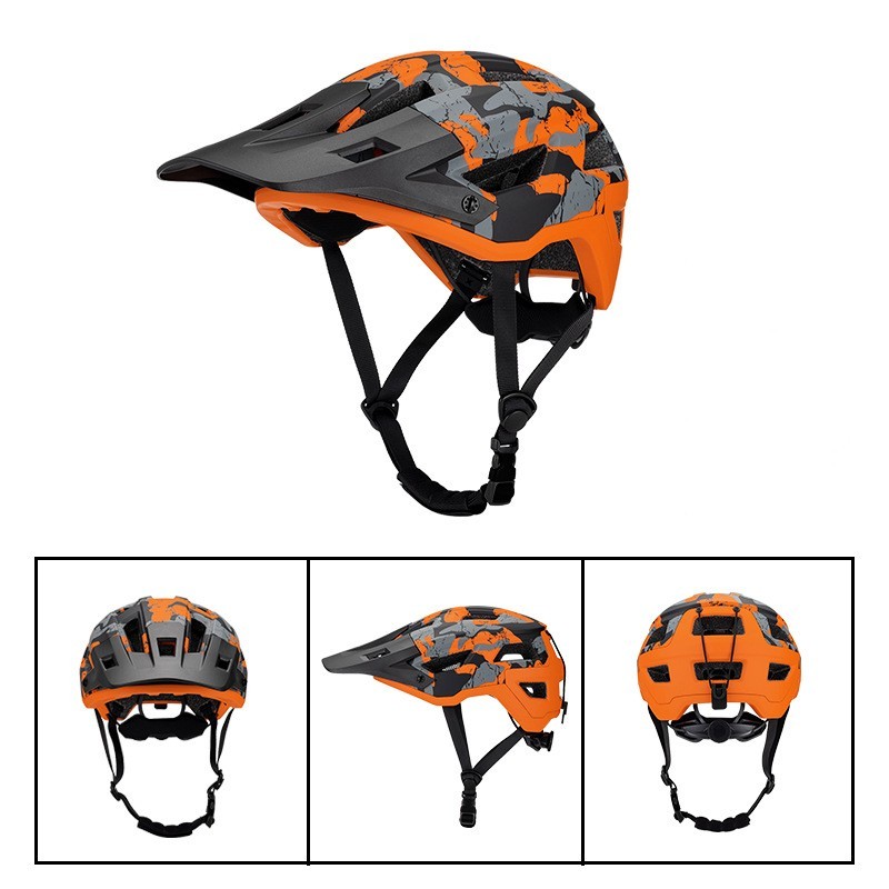 Cycling Best Dual-Mold MTB Helmet Lightweight CE-Certified with Visor
