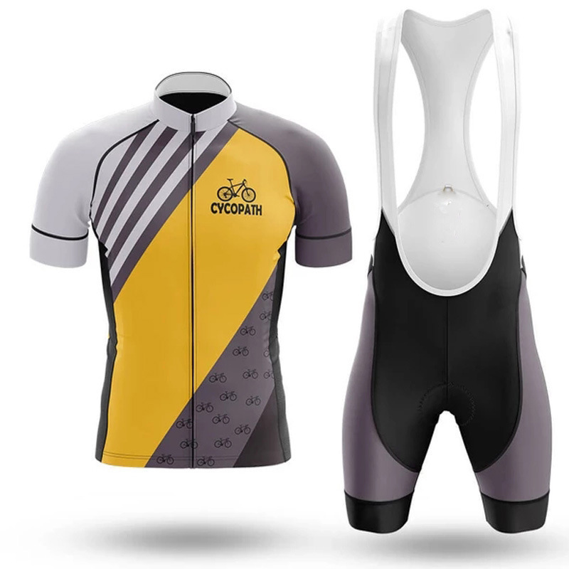 Cycling Best Men's Cycling Jersey & Shorts Set - Breathable 3D Padded Bike Gear