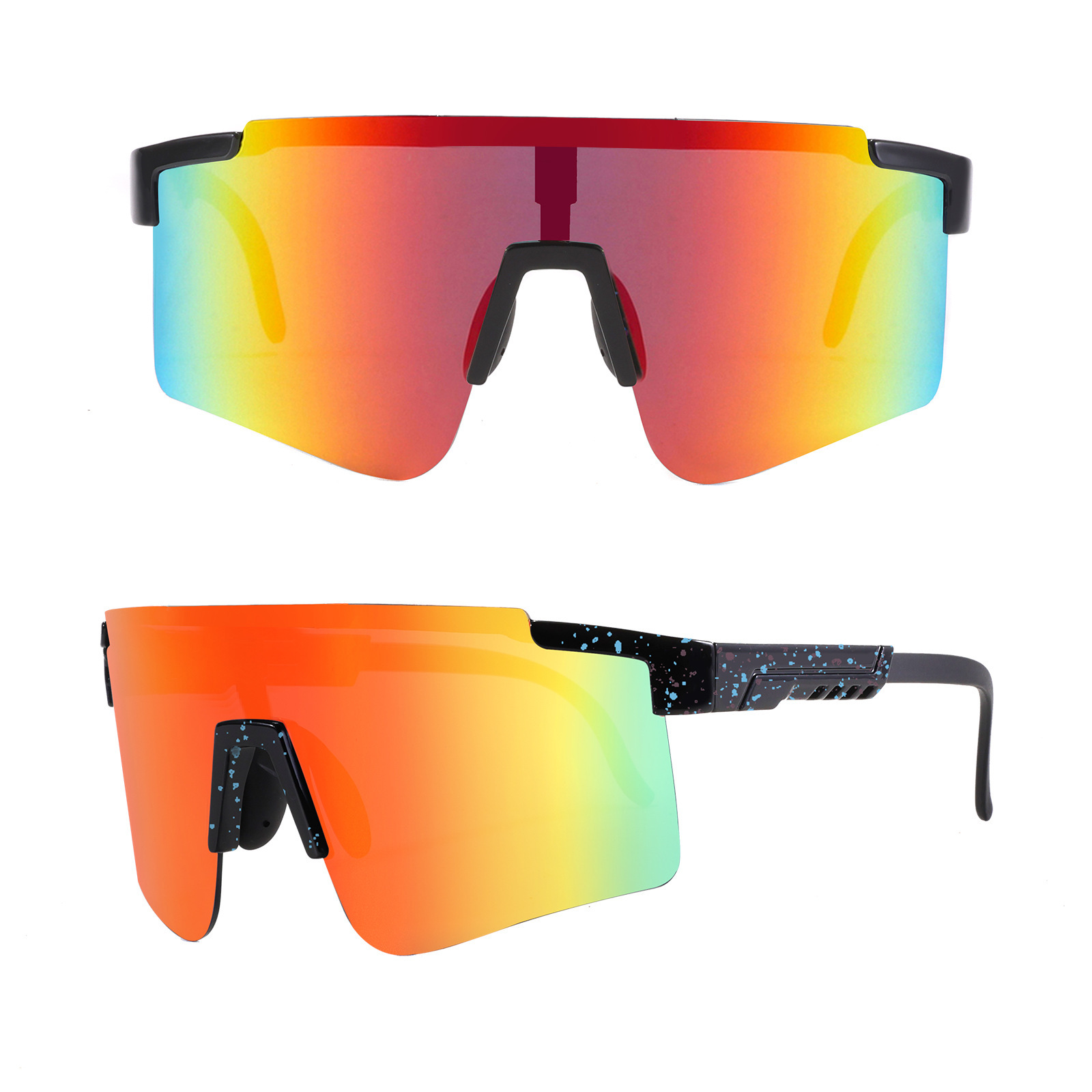 Cycling Best UV400 Sport Sunglasses - Adjustable Unisex Fit