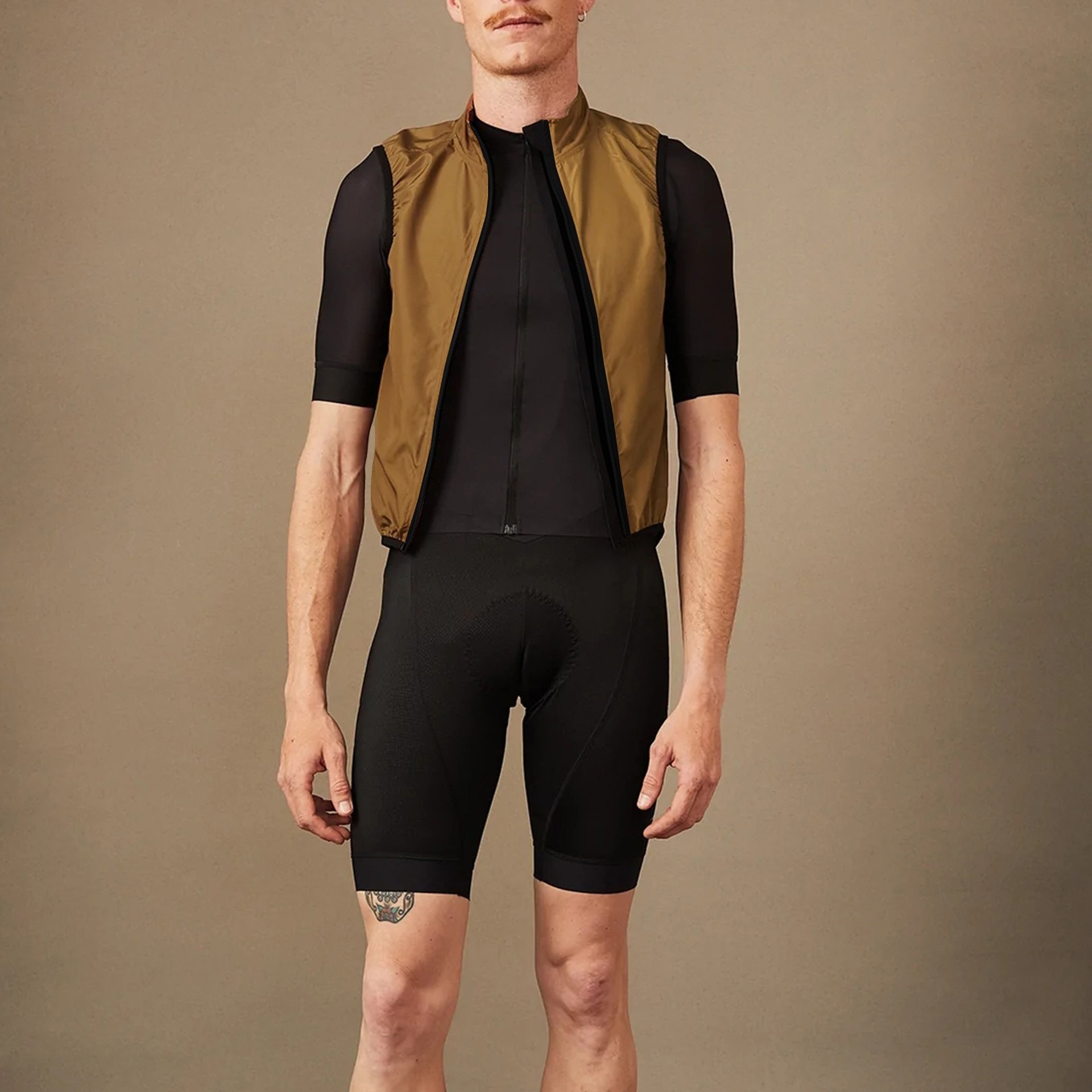 Cycling Best Men's Waterproof Windproof Cycling Vest Lightweight Jacket 
